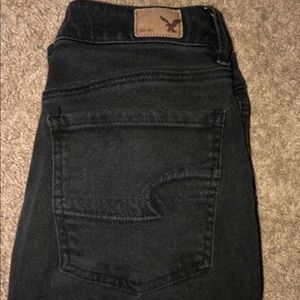 Hi-rise Black jegging